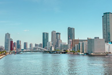 La baie de Tokyo
