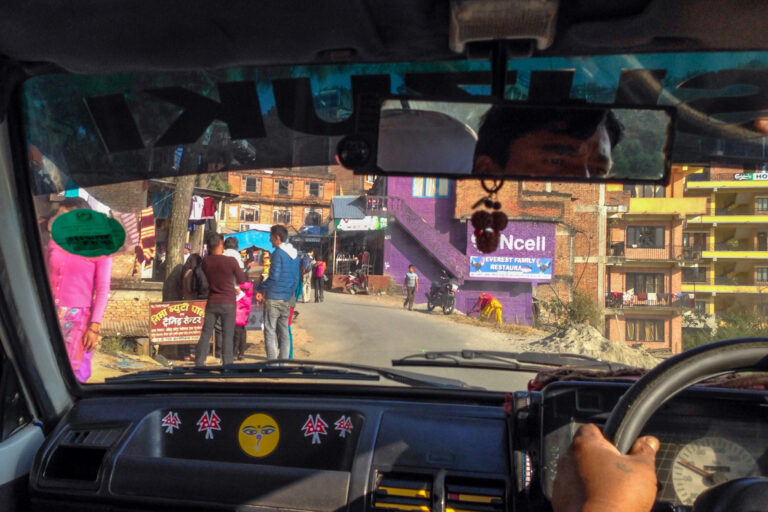 En route pour Nagarkot