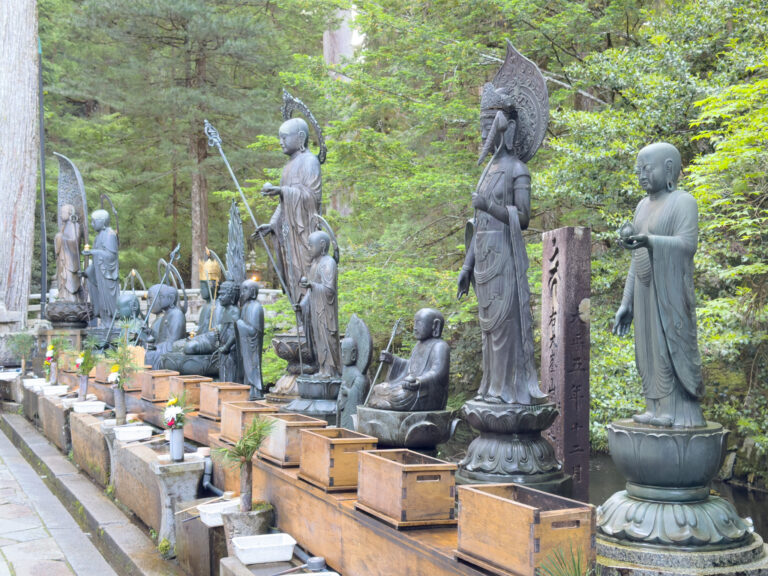 Les Jizō de l'eau