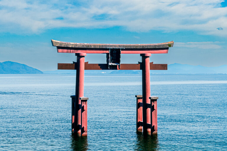 Le torii de Shirahige