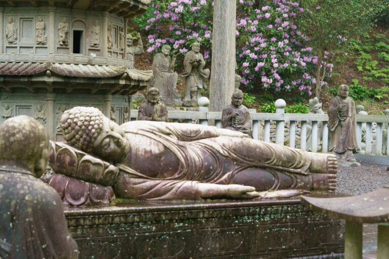 Le bouddha couché